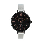 ethical mesh stainless steel watch 