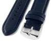 vegan leather dark blue watch strap
