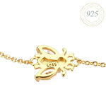 Bee Lovely Brilliance Gold Bracelet Jewellery Hurtig Lane Vegan Watches